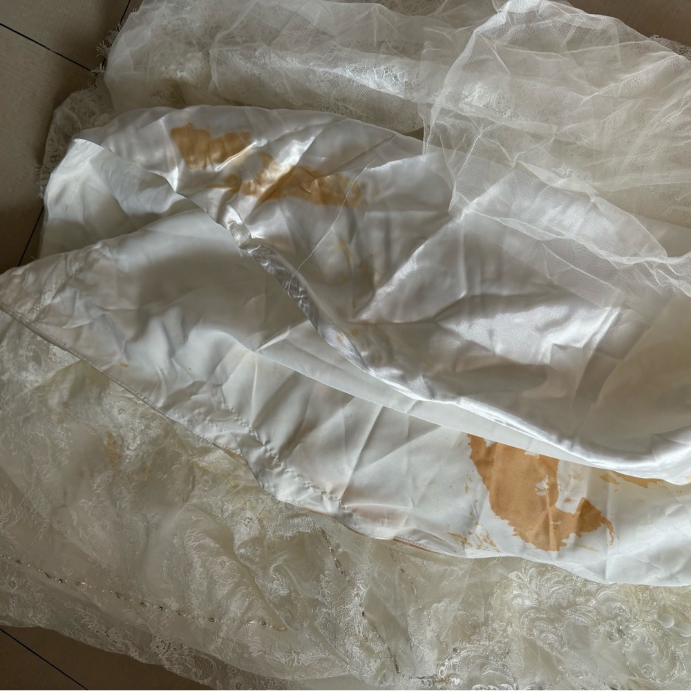 Signature by Justin Alexander White Lace Dress - Picture 13 of 14